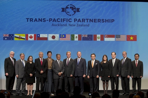 Signature officielle de l’accord de partenariat transpacifique