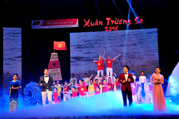 Programme artistique Printemps à Truong Sa 2016