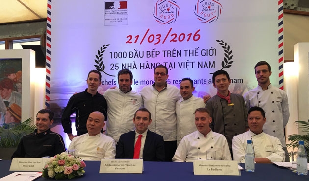 1 000 chefs de cuisine participeront au Goût de France au Vietnam