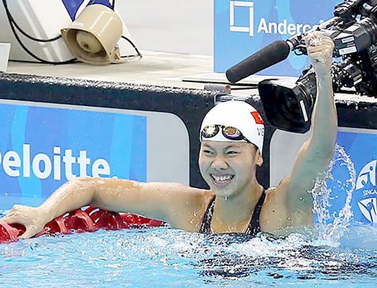 La nageuse Anh Vien remporte de l argent en Floride
