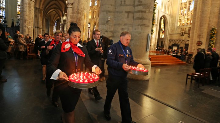 Hommage œcuménique rendu aux victimes de l attentats de Bruxelles