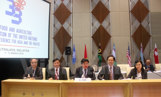 Le Vietnam à la 33e session de la Conférence régionale de la FAO pour l’Asie-Pacifique