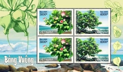 Emission d’un ensemble de timbres sur un arbre emblématique de Truong Sa