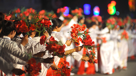 Préparation du 5e Festival des flamboyants rouges de Hai Phong 2016