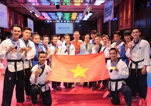 Des taekwondokas vietnamiens ramènent des médailles d or et de bronze