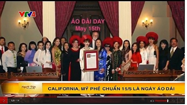 Journée de l Ao dài vietnamien en Californie