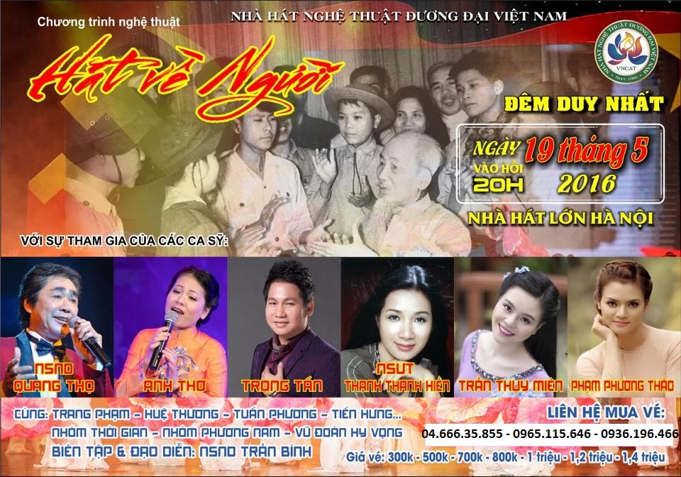 Programme artistique Chanter à Hô Chi Minh