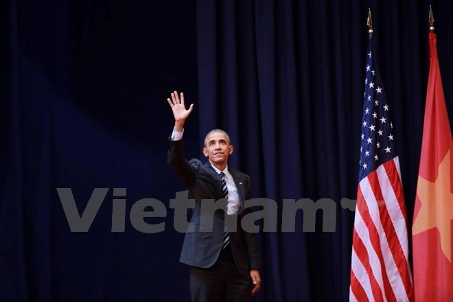 Barack Obama Personne n’a le droit d’imposer ou de décider du destin du Vietnam