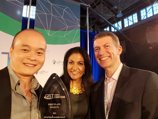 Le projet d’une startup vietnamienne remporte le 1er prix du concours GIST Tech-I 2016