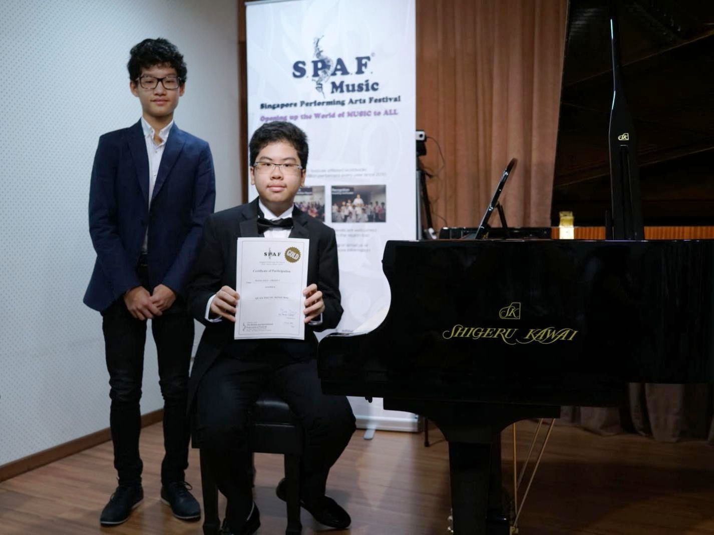 Deux talents vietnamiens de piano au «Singapore Performing Arts Festival 2016»