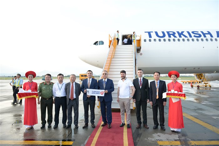 Inauguration d’une ligne aérienne Istanbul - Hanoi