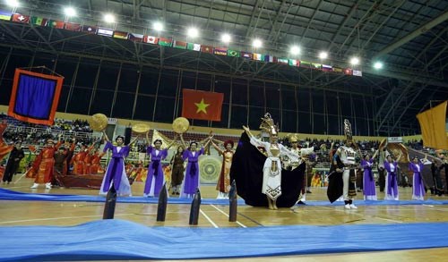 Ouverture des premiers Championnats du monde d arts martiaux traditionnels vietnamiens