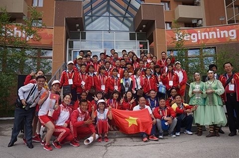 Jeux sportifs internationaux des enfants d Asie  cinq médailles d or pour le Vietnam