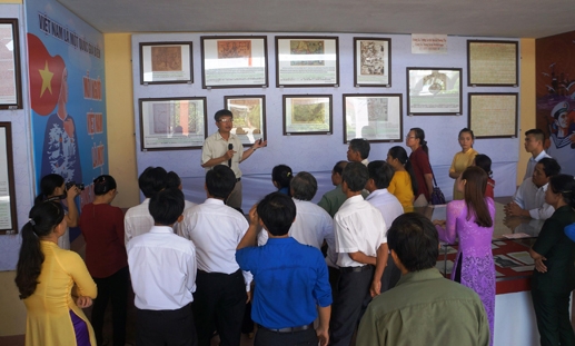Quang Nam poursuite de l’exposition sur Hoang Sa et Truong Sa