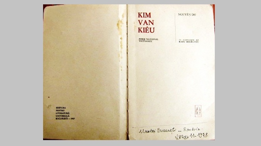 Une version roumaine du Kim Vân Kiêu offerte à la province de Ha Tinh