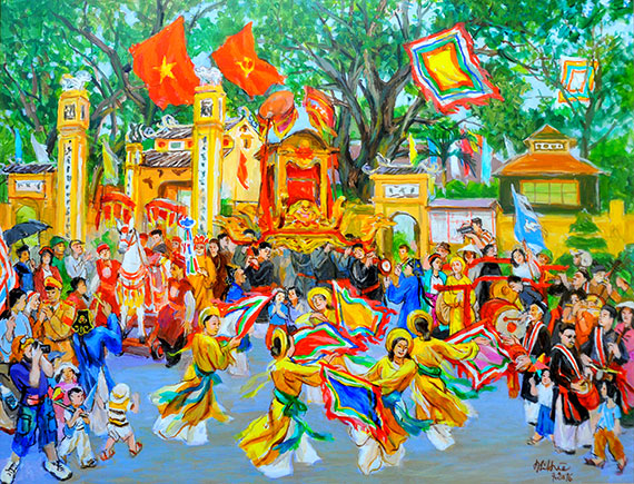 Les couleurs de Hanoi