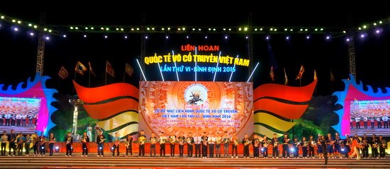 Clôture du 6e festival international des arts martiaux traditionnels du Vietnam
