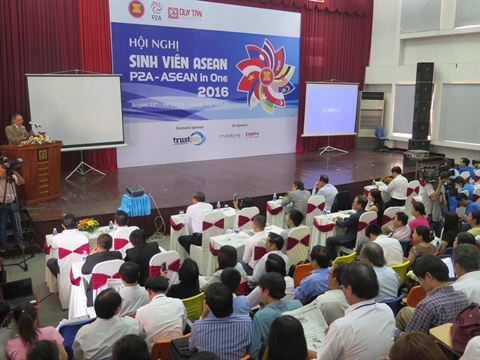 Ouverture de la conférence des étudiants de l’ASEAN 2016