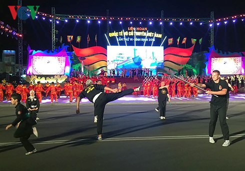 Ouverture du 6e festival international des arts martiaux traditionnels du Vietnam
