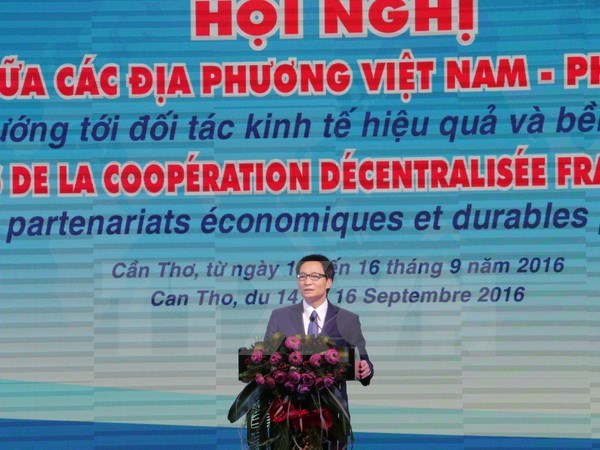 Ouverture des 10e Assises de la coopération décentralisée franco-vietnamienne