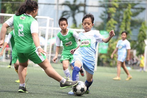 Hô Chi Minh-Ville développe la pratique du football à l école