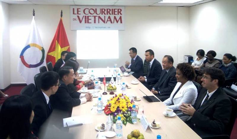 Francophonie Michaëlle Jean s engage aux côtés du Courrier du Vietnam