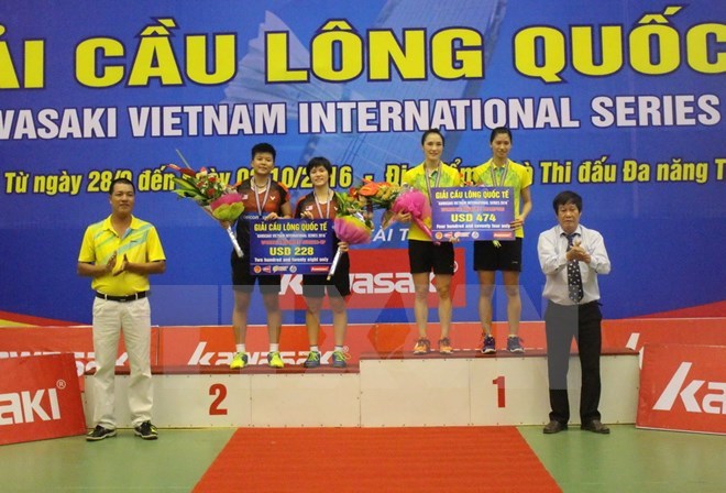Tournoi international de badminton Kawasaki  le Vietnam puissance 3