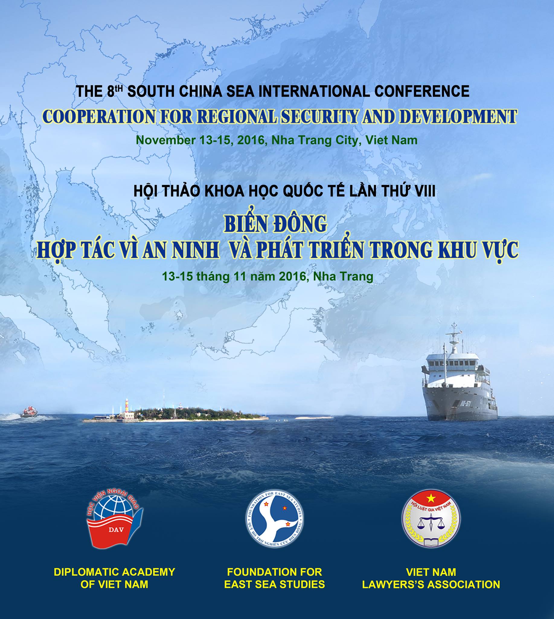 Nha Trang bientôt le 8e colloque international sur la mer Orientale 2016