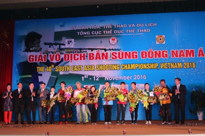 Grande victoire du Vietnam lors des 40e Championnats de tir d Asie du Sud-Est