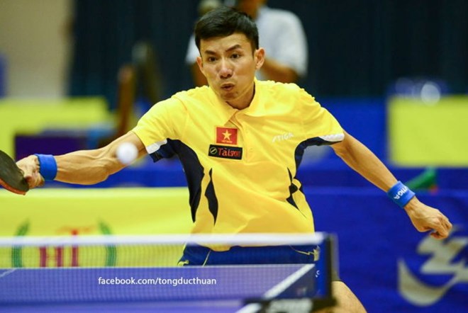 Tennis de table l’équipe masculine du Vietnam devient championne d’Asie du Sud-Est