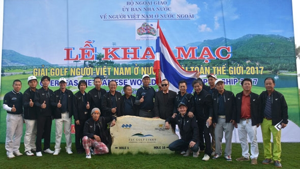 Ouverture de la 2e édition du tournoi de golf pour les Vietnamiens de l’étranger 2017 à Thanh Hoa