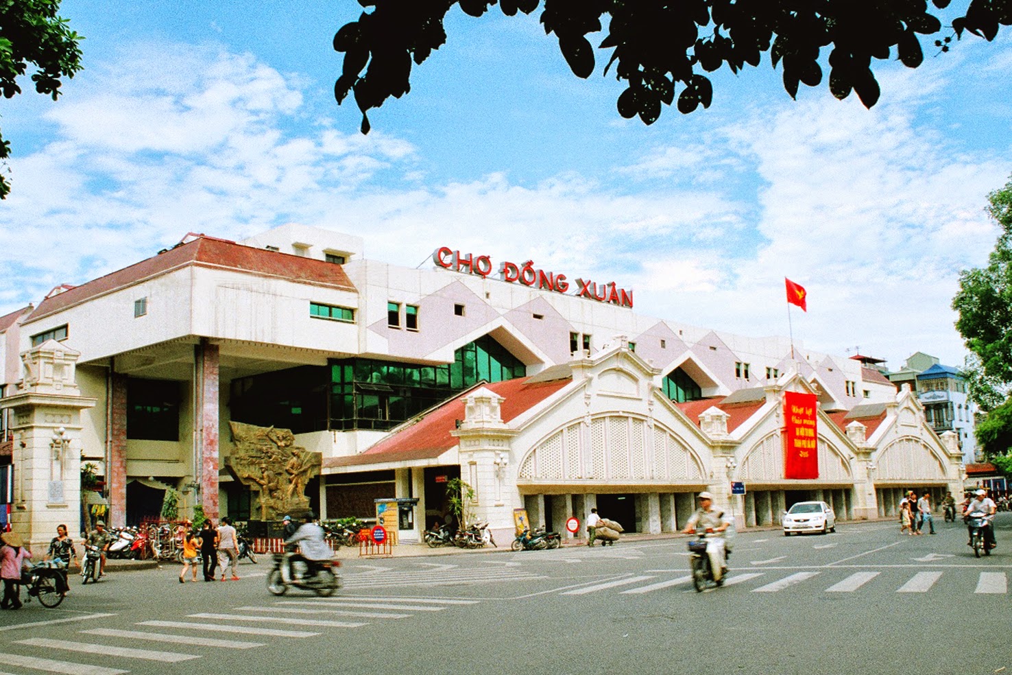 Dông Xuân - Le plus grand marché de la capitale de Hanoi