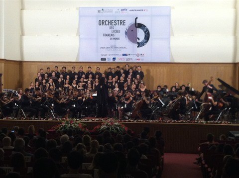 Concert de l’Orchestre des lycées français du monde à Hô Chi Minh-Ville