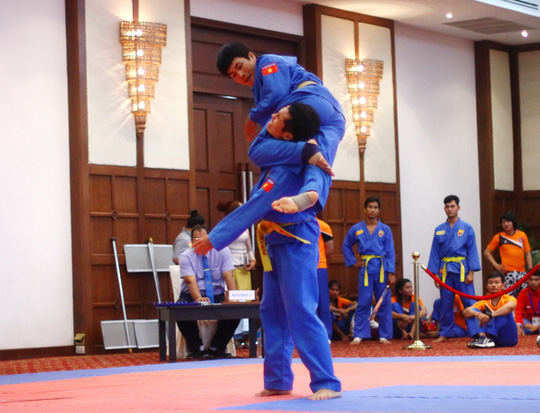Le Vietnam est champion d’Asie du Sud-Est de vovinam 2017