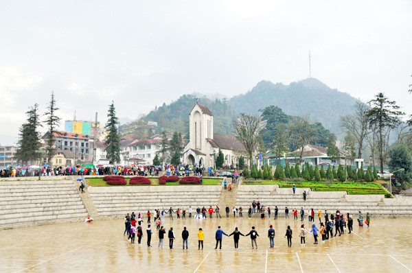 Lao Cai est prête pour la cérémonie d’ouverture de l’Année nationale du tourisme de Lao Cai-Tây Bac 2017