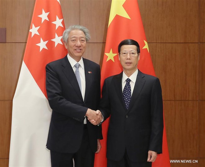 La Chine et Singapour définissent les priorités de leur coopération future