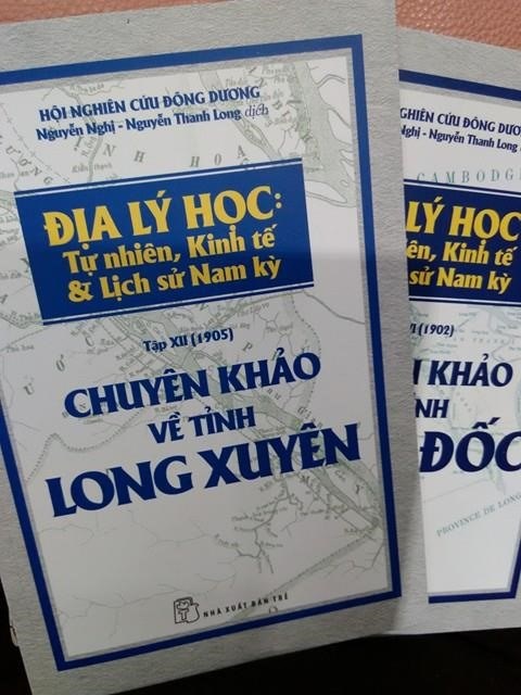 Sortie d’anciennes monographies sur les territoires du Sud du Vietnam