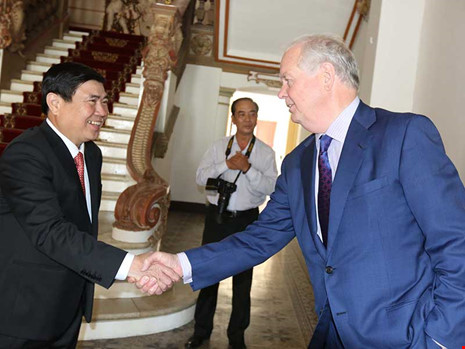 HCM-V soutien le projet de construction de l’université Fullbright Vietnam