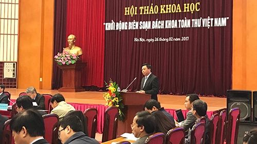Début de l’écriture de l Encyclopédie du Vietnam