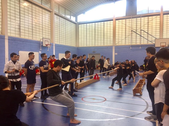 Fête sportive des étudiants vietnamiens au Royaume-Uni