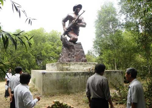 Binh Duong Inauguration d un mémorial de la résistance du Sud-est