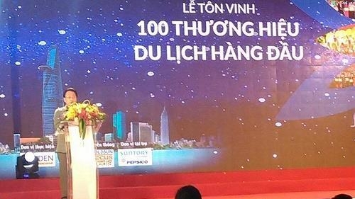 Honorer 100 meilleures marques touristiques de Hô Chi Minh-Ville