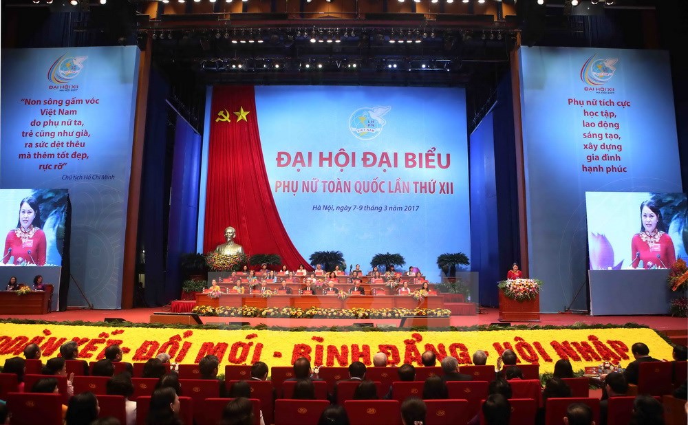 Ouverture du 12ème Congrès national des femmes vietnamiennes