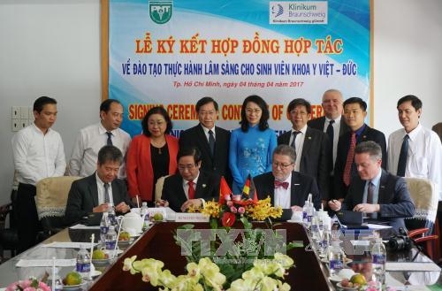 Coopération avec l’Allemagne dans la formation de personnel sanitaire