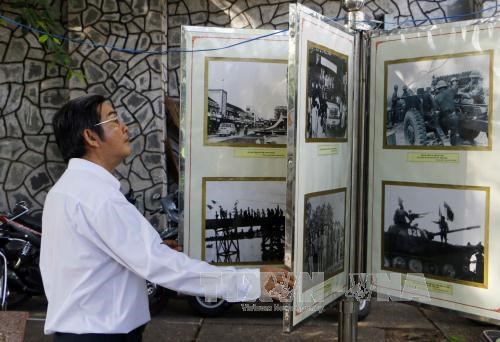 Exposition de photos sur la victoire de 1975 à Can Tho