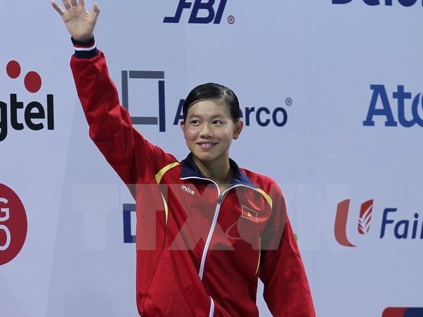 Une nageuse vietnamienne gagne l or avec un nouveau record asiatique