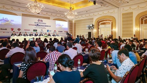 Plus de 100 modèles de moto à l exposition VMCS 2017 à Hô Chi Minh-Ville