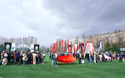 Festival sportif pour les étudiants vietnamiens à Moscou