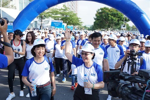 Lancement du programme «10 000 pas pour changer la vie»