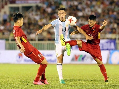 Le match amical U20 Vietnam-Argentine se termine au score 1-4